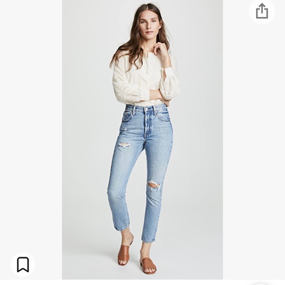 Levi’s Women’s Premium 501 Skinny Jeans